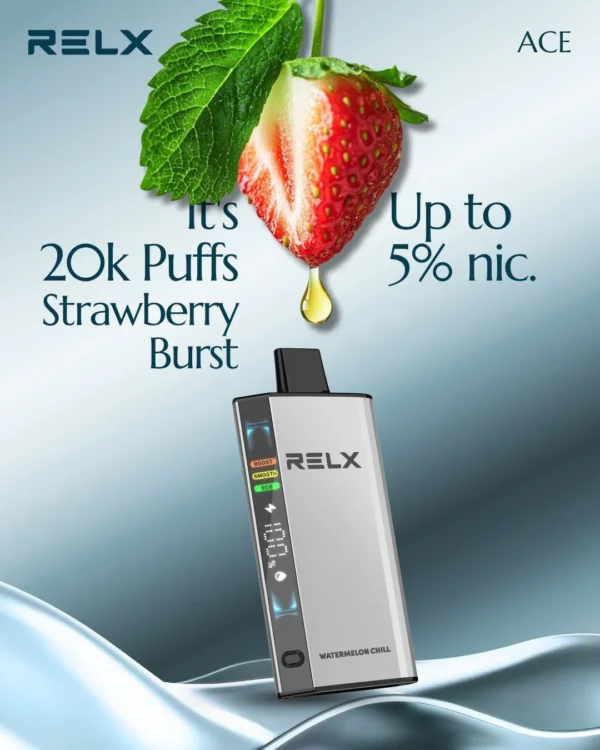 Relx Ace 20000 Puffs Disposable Vape in Dubai