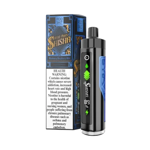Pod Salt Shisha 8000 Puffs 3mg Disposable Vape In Dubai