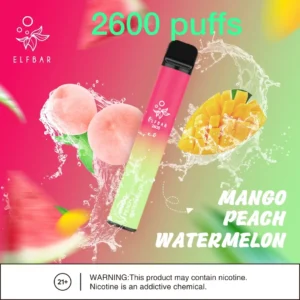 ELF BAR 2600 PUFFS DISPOSABLE VAP