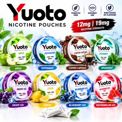 Yuoto Nicotine Pouches Flavor Showcase