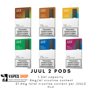 Juul 2 Pods All in One Dubai