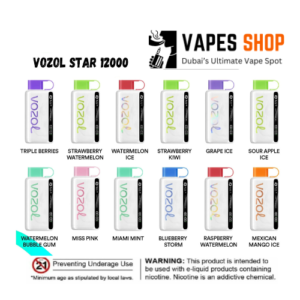 Vozol Star 12000 Puffs
