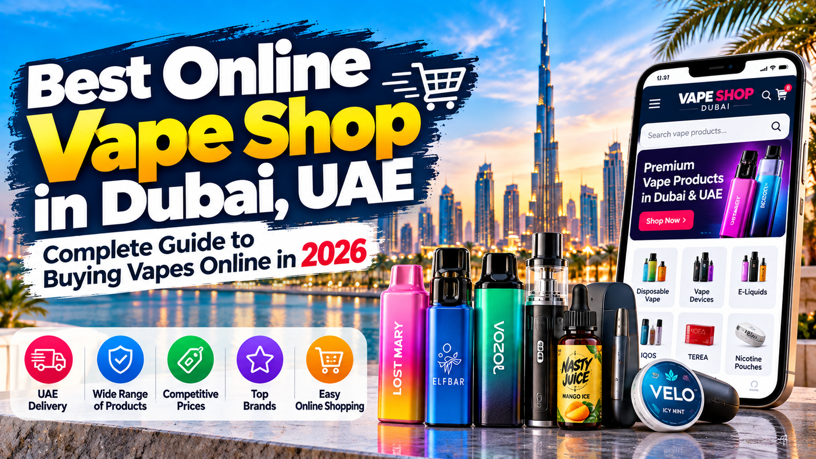Dubai Online Vape Shop Guide