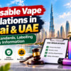 Disposable vape regulations in Dubai and UAE