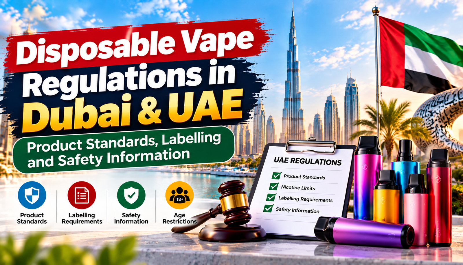 Disposable vape regulations in Dubai and UAE